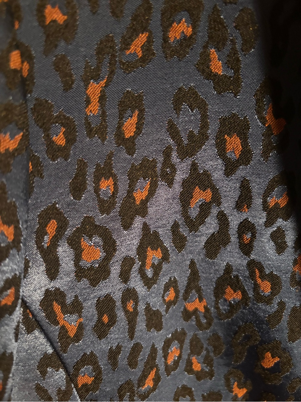 Banana Republic Blue Leopard Jacquard Blazer - Picture 4 of 8